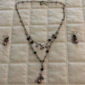 Necklace and Earrings - matching set
